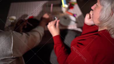 husband and wife celebrate birthday