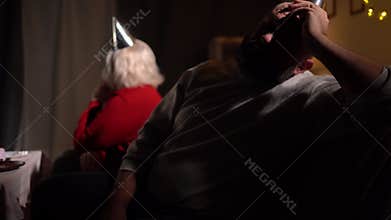 husband and wife celebrate birthday