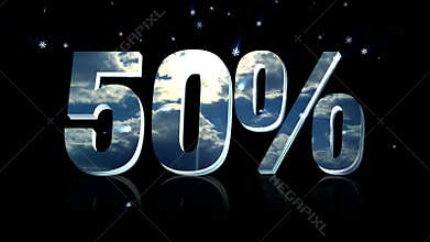 3d discount sale background