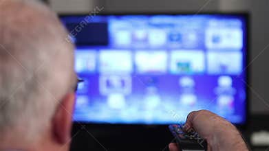 Watching Smart tv