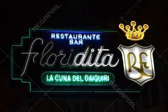 Floridita neon sign