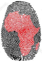 Africa-fingerprint