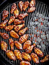 BBQ chicken wings