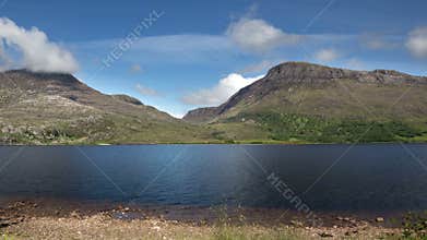 Timelapse of loch maree in scotland