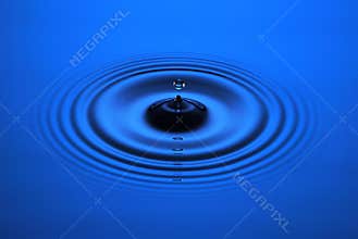 Water Drop Ripple Background