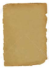 Old sheet of paper
