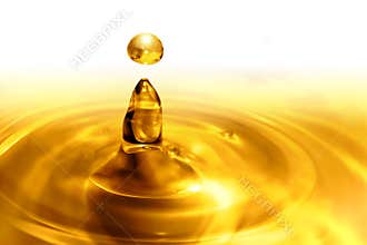Dripping oil