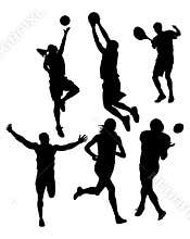 Sports Silhouettes