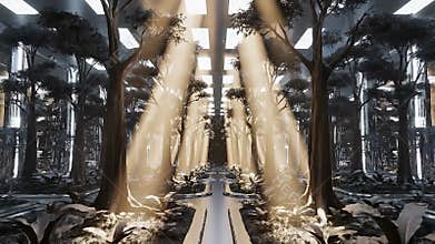 Volumetric Light Rays in Forest Laboratory