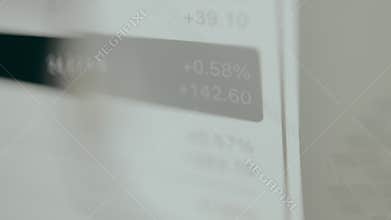 Current value, Absolute change and percentage change for an asset