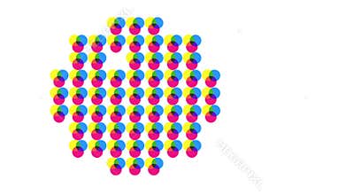 Half tone media animations