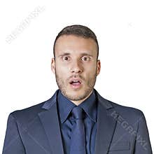 Businessman expressions