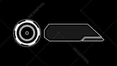 HUD call out elements with HUD circle target
