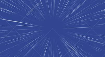 Animated Comic Light Speed Lines, Moving Anime Speed Line Background. Full HD. 4K