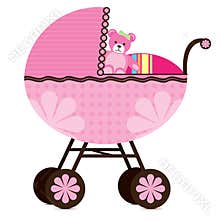 Pram for Baby Girl