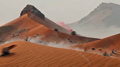 Desert Dunes Nature, Generative AI