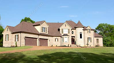 Large Beautiful Residential Mansion Home