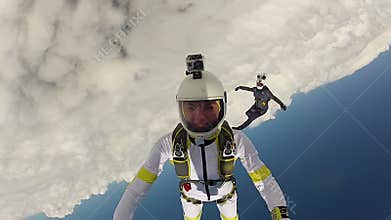 Skydiving video.