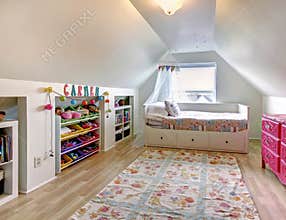 Kids room in old house
