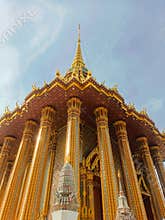 A Symbol of Faith: Golden Buddhist Temple in Thailand