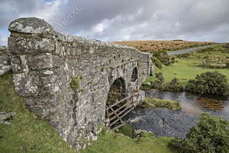 Lower Cherry Brook road bridge and stream