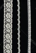 3 delicate lace borders