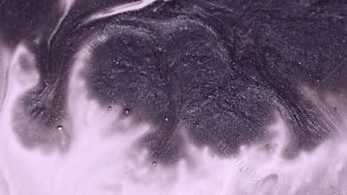 Paint stream spill acrylic ink liquid water art