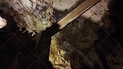 Postojna Caves, a World Heritage Site, in central Slovenia, Europe.