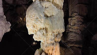 Postojna Caves, a World Heritage Site, in central Slovenia, Europe.