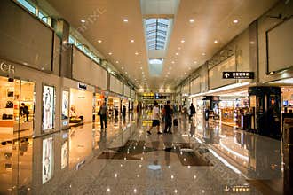 Taoyuan International Airport Terminal duty-free shopping malls