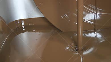 Machine for the chocolate