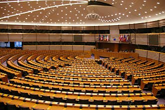 Plenary Room of European Parliament