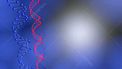 DNA double helix background