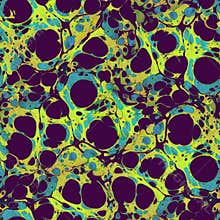 Abstract seamless pattern with water bubbles surface structure.