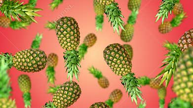 Fruits falling down