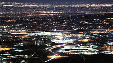 Denver Metro Area Timelapse at Night