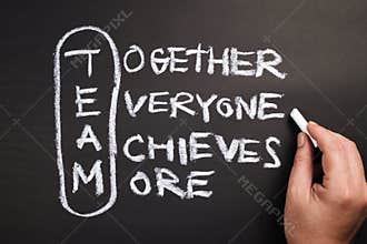 Team Acronym on Chalkboard