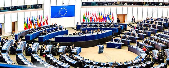 European Parliament in Strasbourg