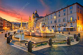 Rome, Navona Square.