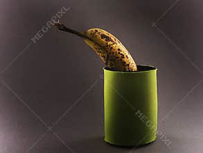 Banana in pouch