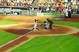 Professional baseball batter