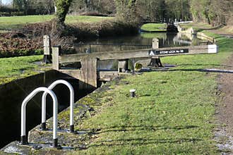 Locks located on the Chesterfield Canal