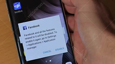 Deleting Facebook App