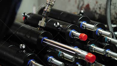 Production of hydraulic cylinders