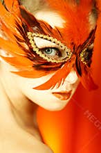 Woman Portrait in mask
