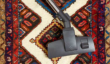 Vacuum Cleaner on a Carpet