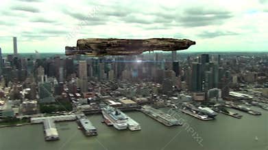 Future over Manhattan