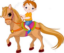 Boy on horse