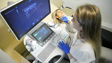 Ultrasonic in modern clinic.