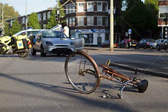 Bicycle accident